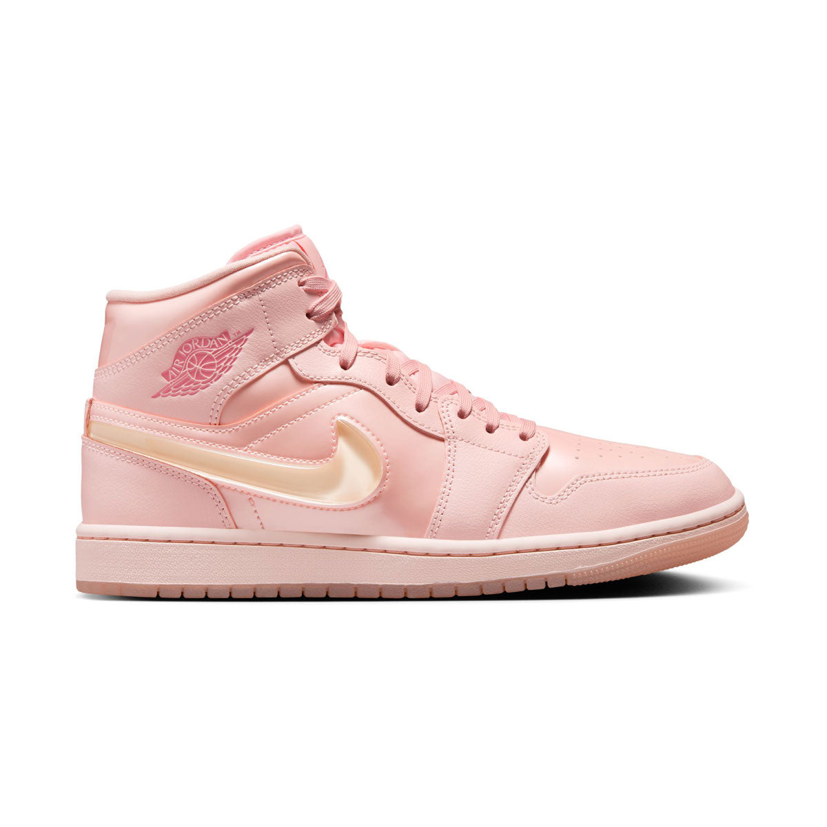 Air Jordan 1 Mid SE &#39;Patent Valentine&#39;s Day&#39; Women&#39;s Shoes