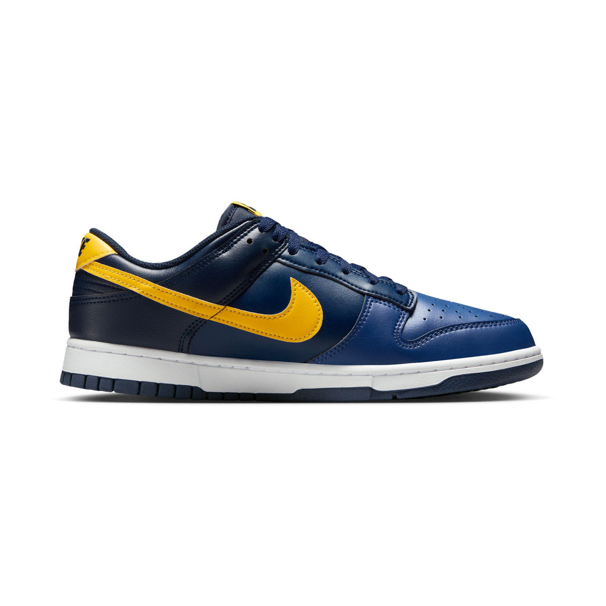 Shop Nike Dunk Low Retro 'Navy Yellow' Men's Shoes
