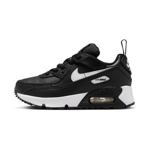 Nike Air Max 90 EasyOn 'Black White' Little Kids' Shoes