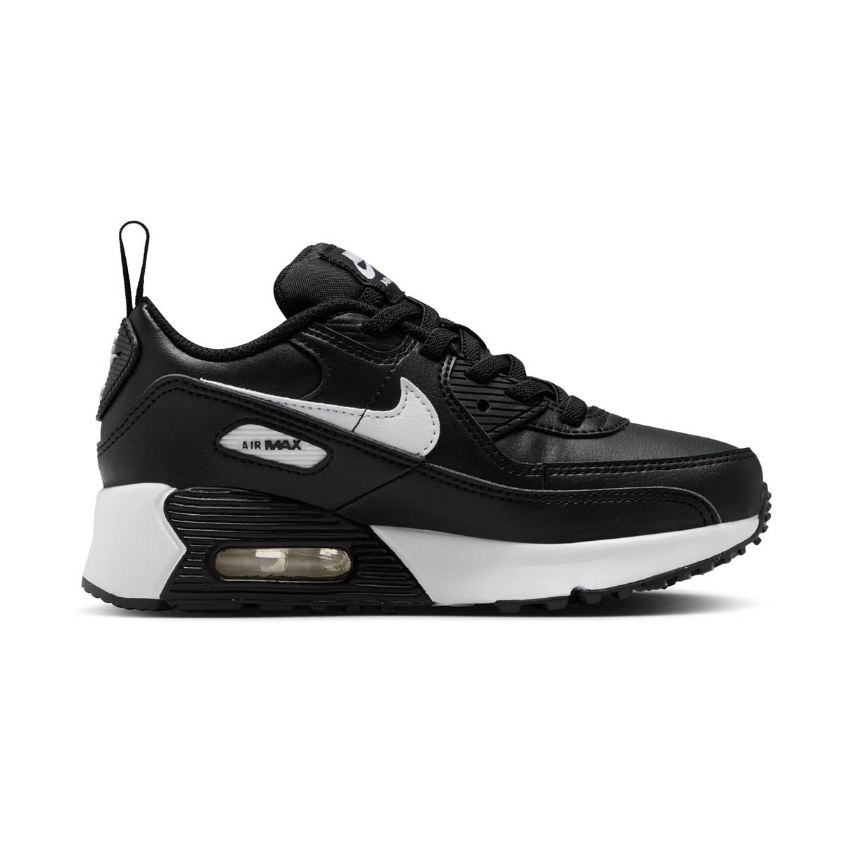 Nike Air Max 90 EasyOn 'Black White' Little Kids' Shoes - Nike Air Max