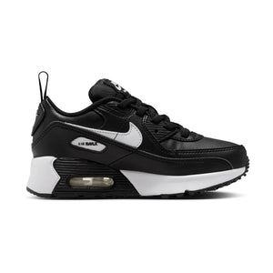 Nike Air Max 90 EasyOn 'Black White' Little Kids' Shoes