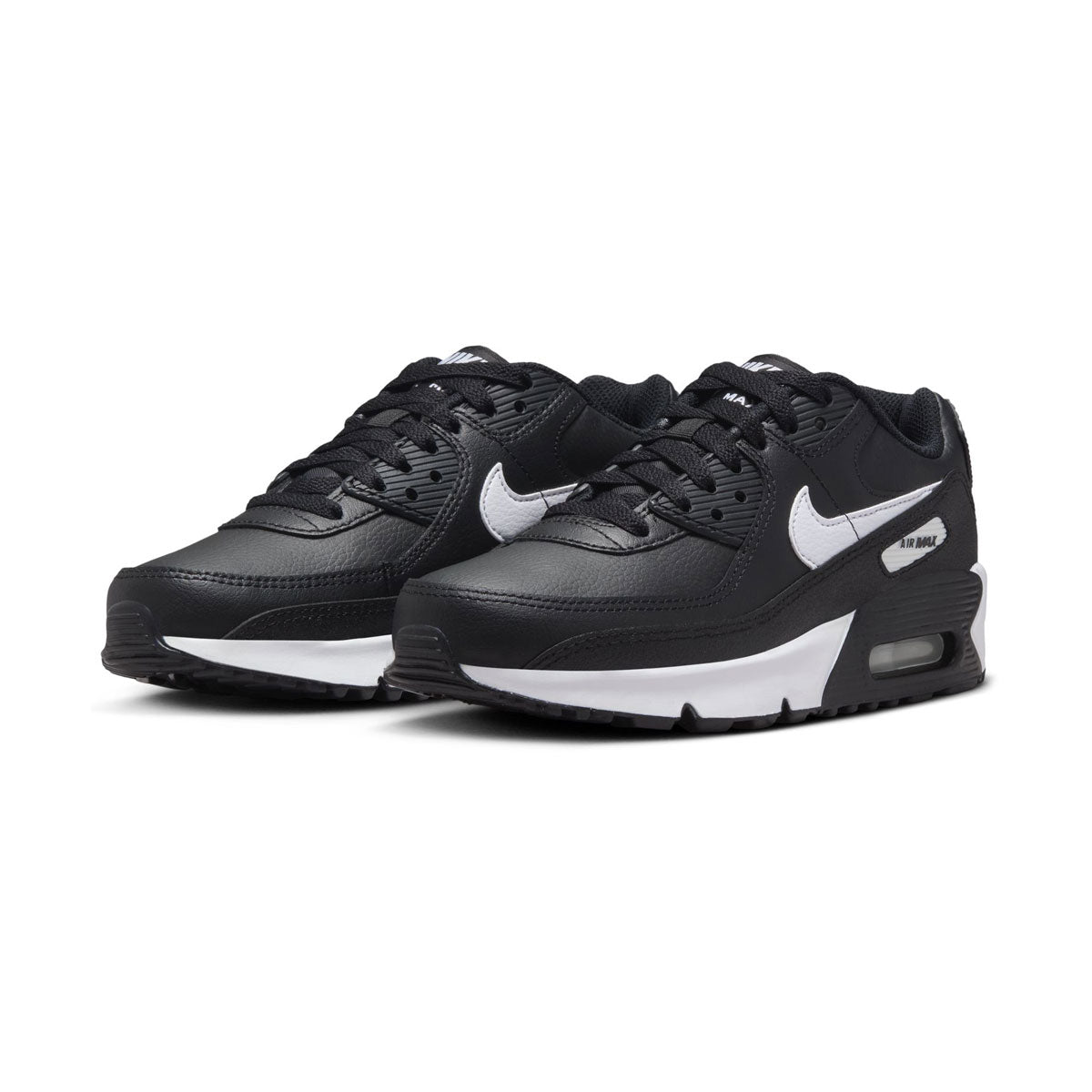 Nike Air Max 90 &#39;Black White&#39; Big Kids&#39; Shoes