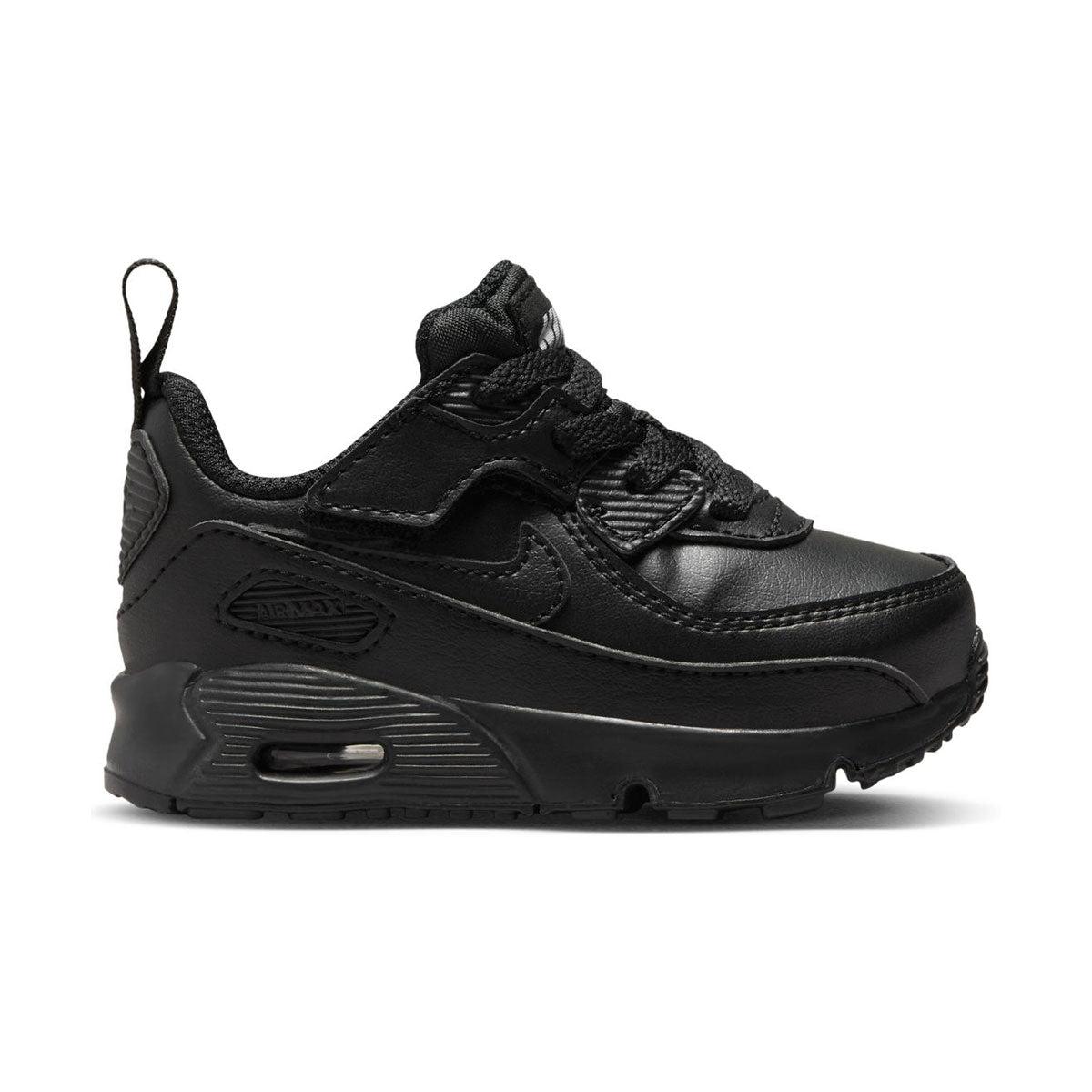 Nike Air Max 90 EasyOn 'Triple Black' Baby/Toddler Shoes - KIDS RUNNING