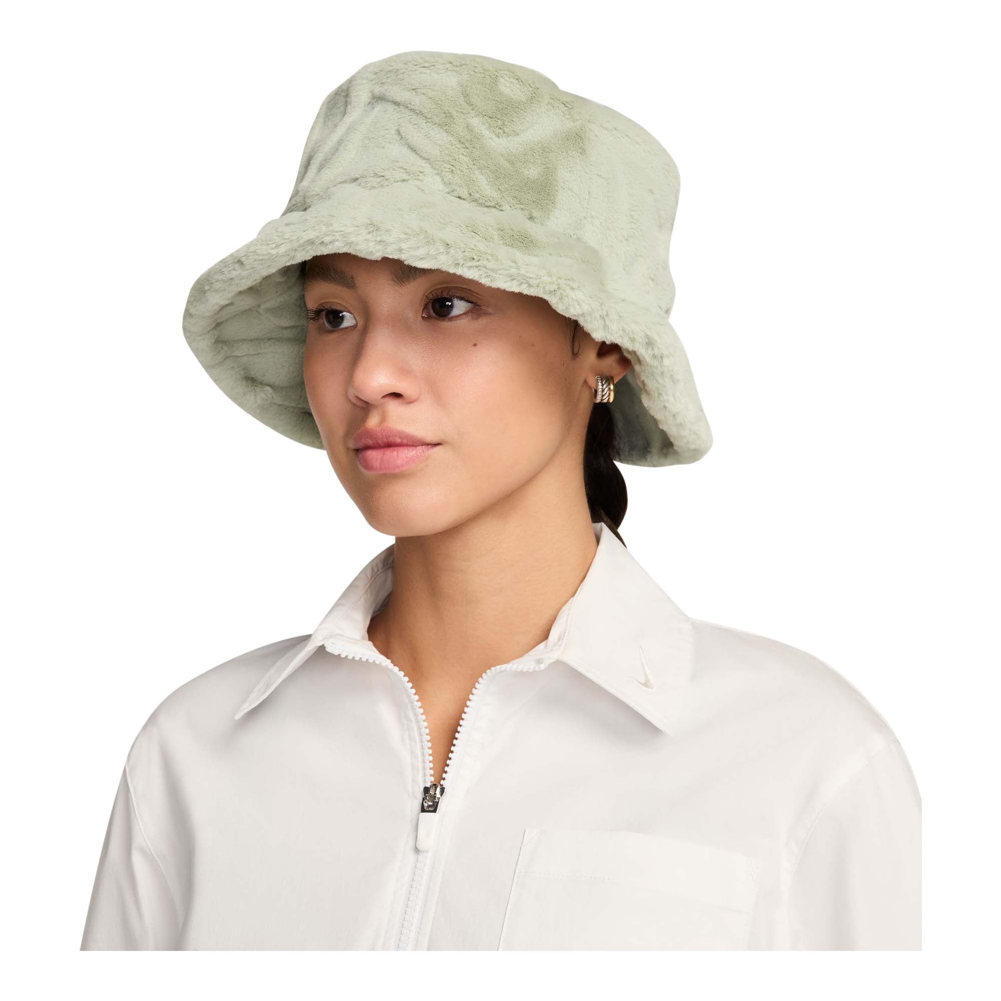 Nike Apex Faux Fur Bucket Hat - NEW FOR WOMEN