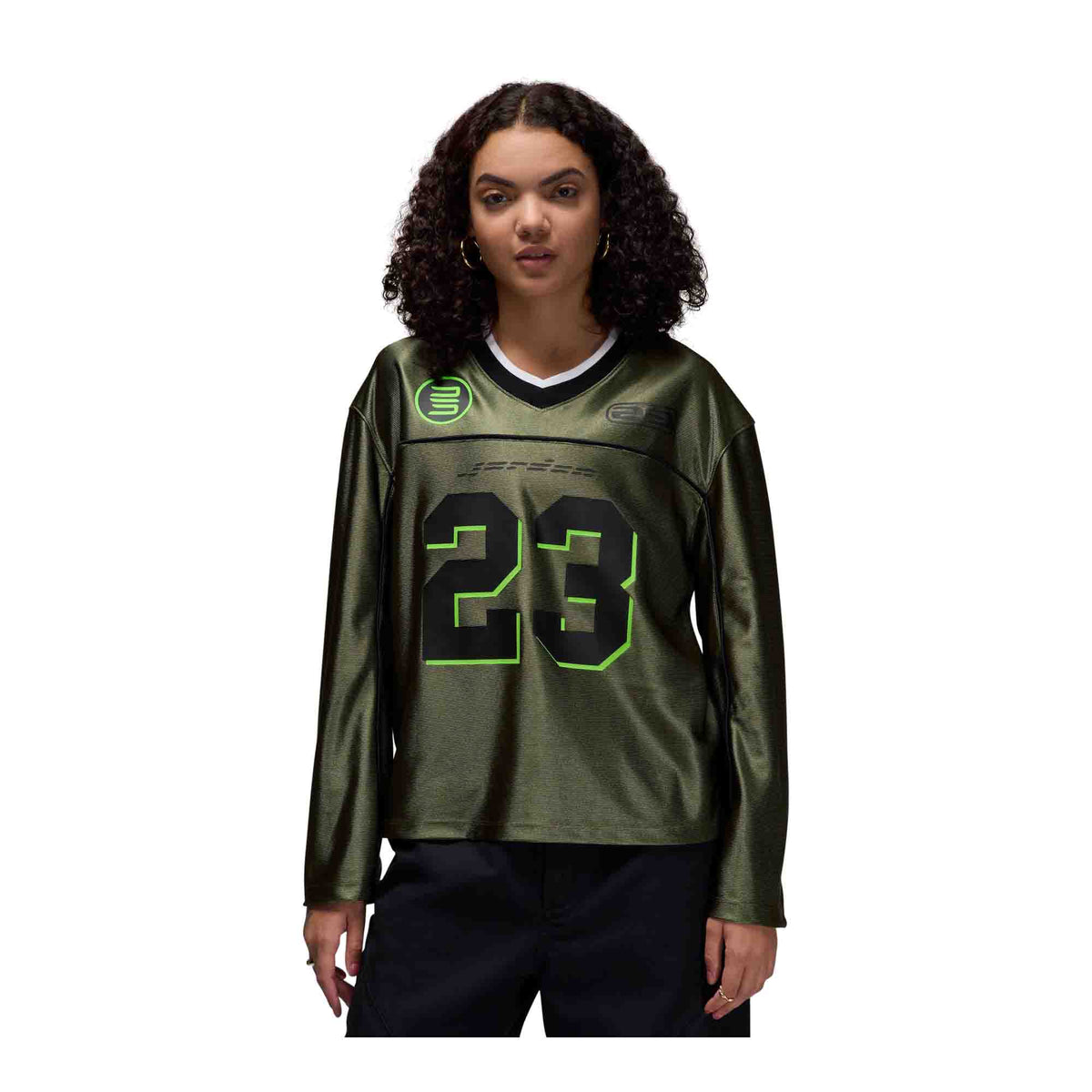 Jordan Women&#39;s Long-Sleeve Jersey Top