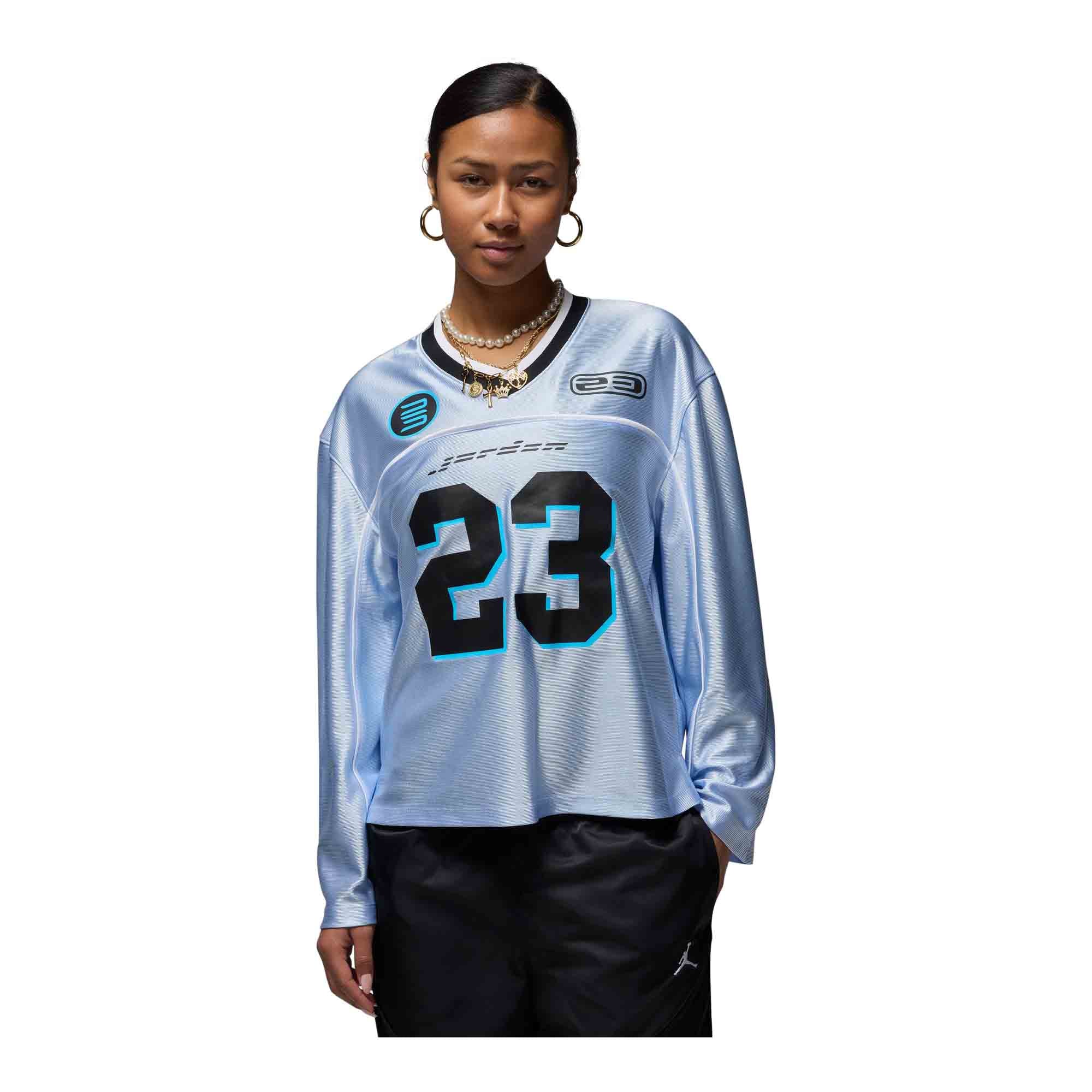 Jordan Women's Long-Sleeve Jersey Top - Clothing