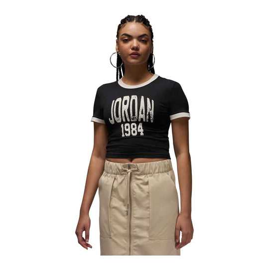 Jordan Women's Cropped Graphic T-Shirt