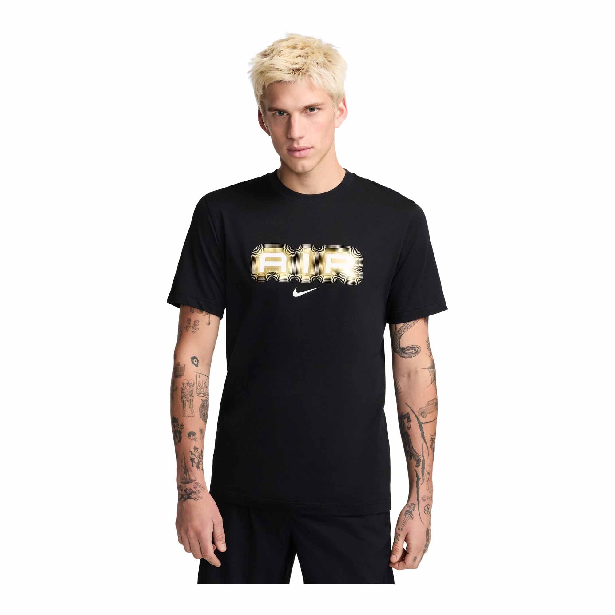 Nike Air Men's Graphic Black T-Shirt - T-Shirts