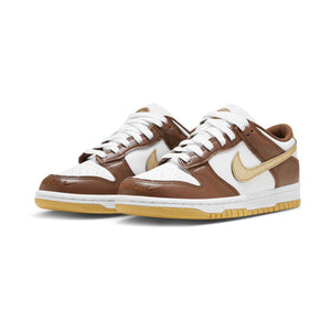 Nike Dunk Low 'Cacao Wow Metallic Gold' Big Kids' Shoes