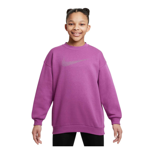 Nike Sportswear Club Fleece Big Kids' (Girls') Oversized Sweatshirt