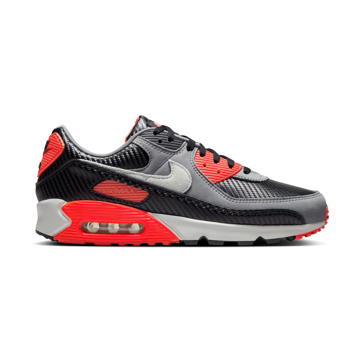 Nike Air Max 90 Premium 'Infrared Carbon Fiber' Men's Shoes - 