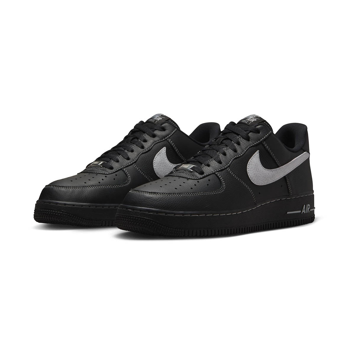 Nike Air Force 1 '07 LV8 'Black Gray' Men's Shoes - 