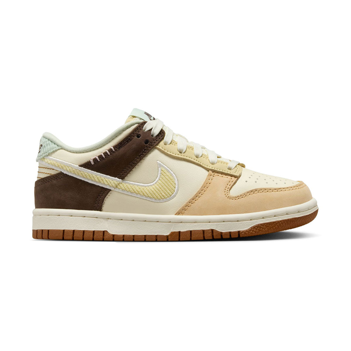 Nike Dunk Low 'Coconut Milk Sail' Big Kids' Shoes - BIG KIDS (3.5 - 7.0)