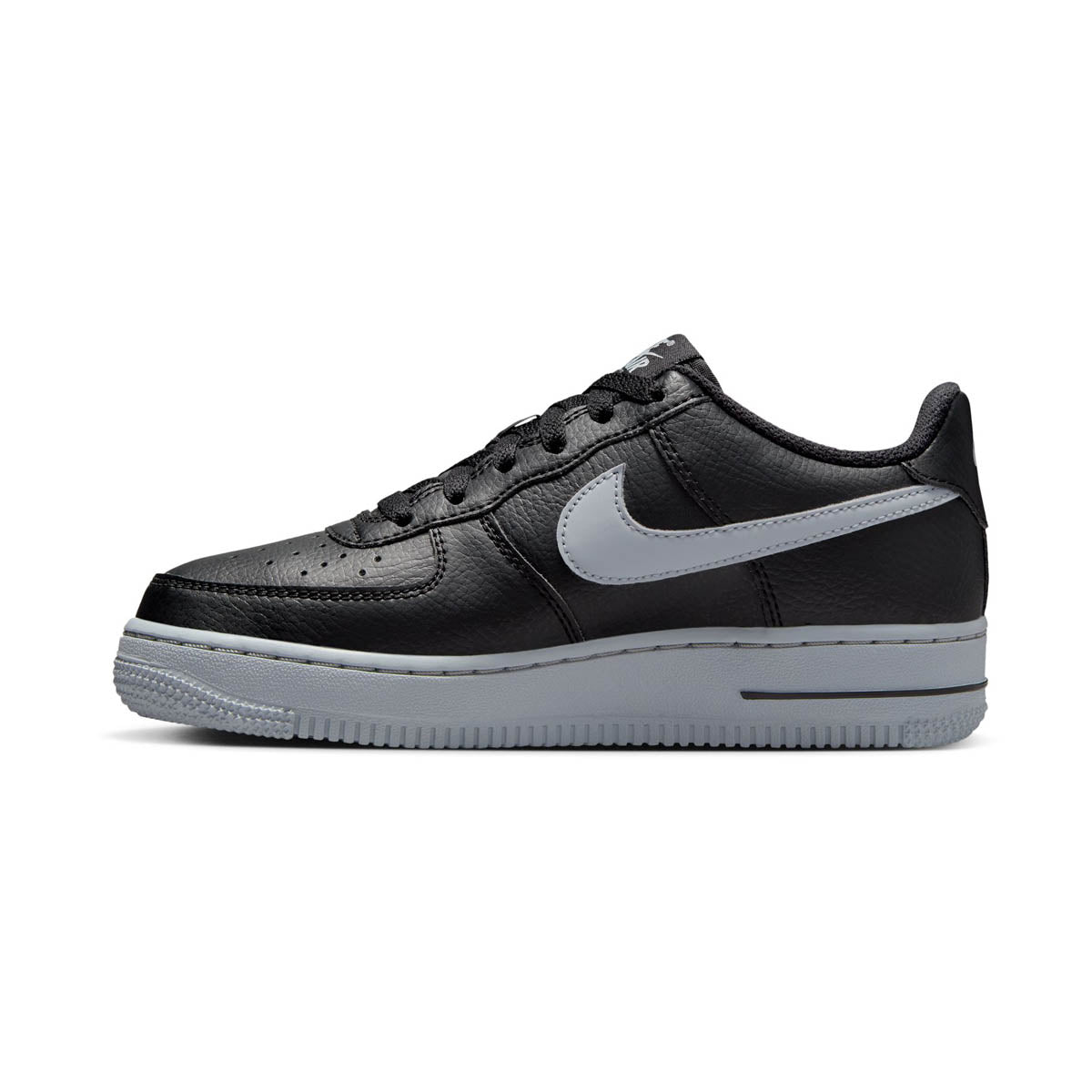 Nike Air Force 1 &#39;Black Wolf Grey&#39; Big Kids&#39; Shoes