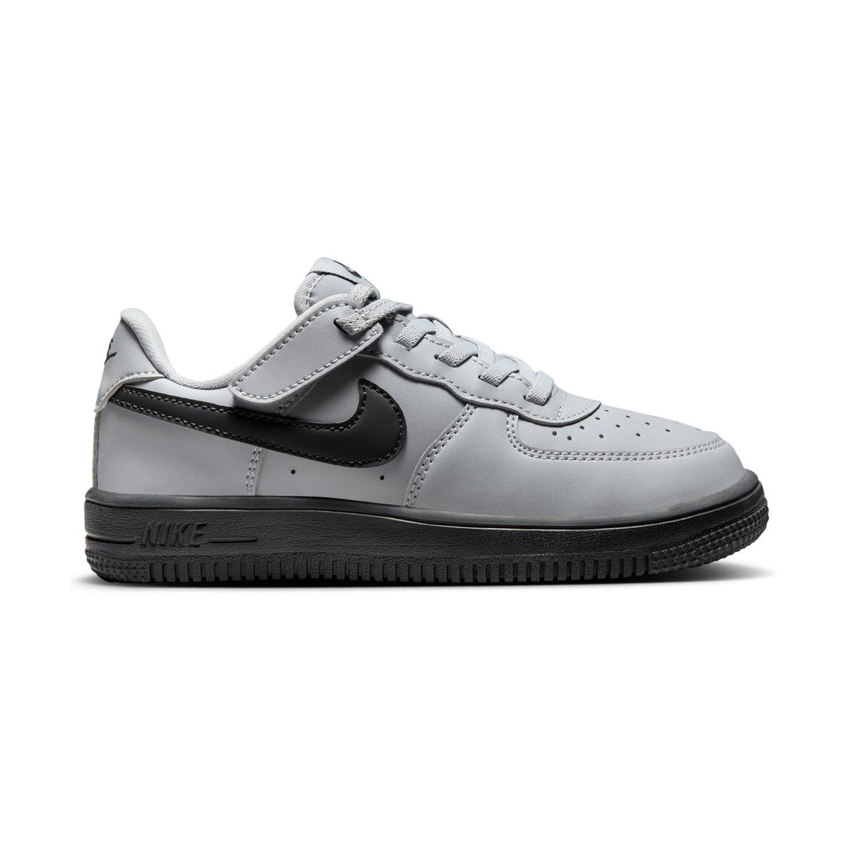 Nike Force 1 Low EasyOn &#39;Wolf Grey&#39; Little Kids&#39; Shoes