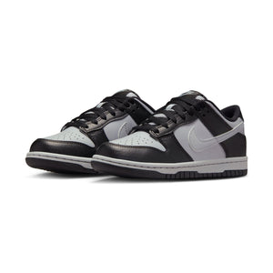 Nike Dunk Low 'Wolf Grey Black' Big Kids' Shoes