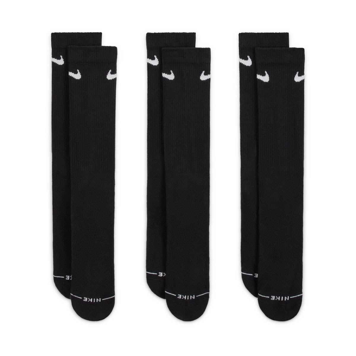Nike Everyday Elevated Crew Socks (3 Pairs) - Jordan Men’s Socks