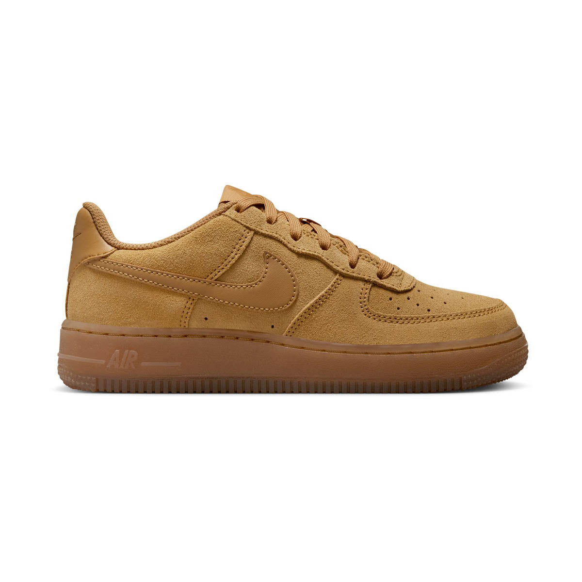 Nike Air Force 1 LV8 'Wheat Gum Light Brown' Big Kids' Shoes - 