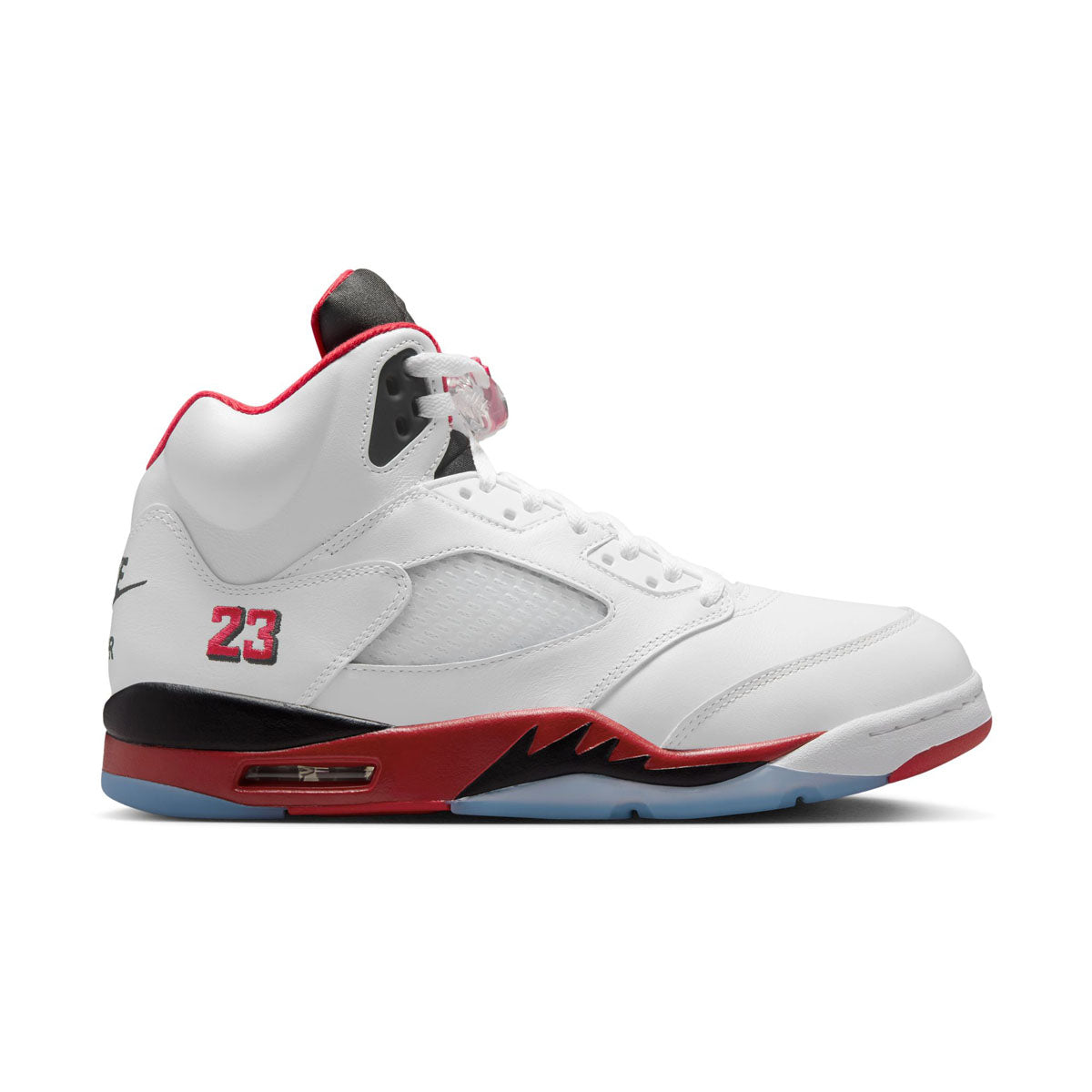 Air Jordan 5 Retro &#39;Fire Red Black Tongue&#39; Men&#39;s Shoes