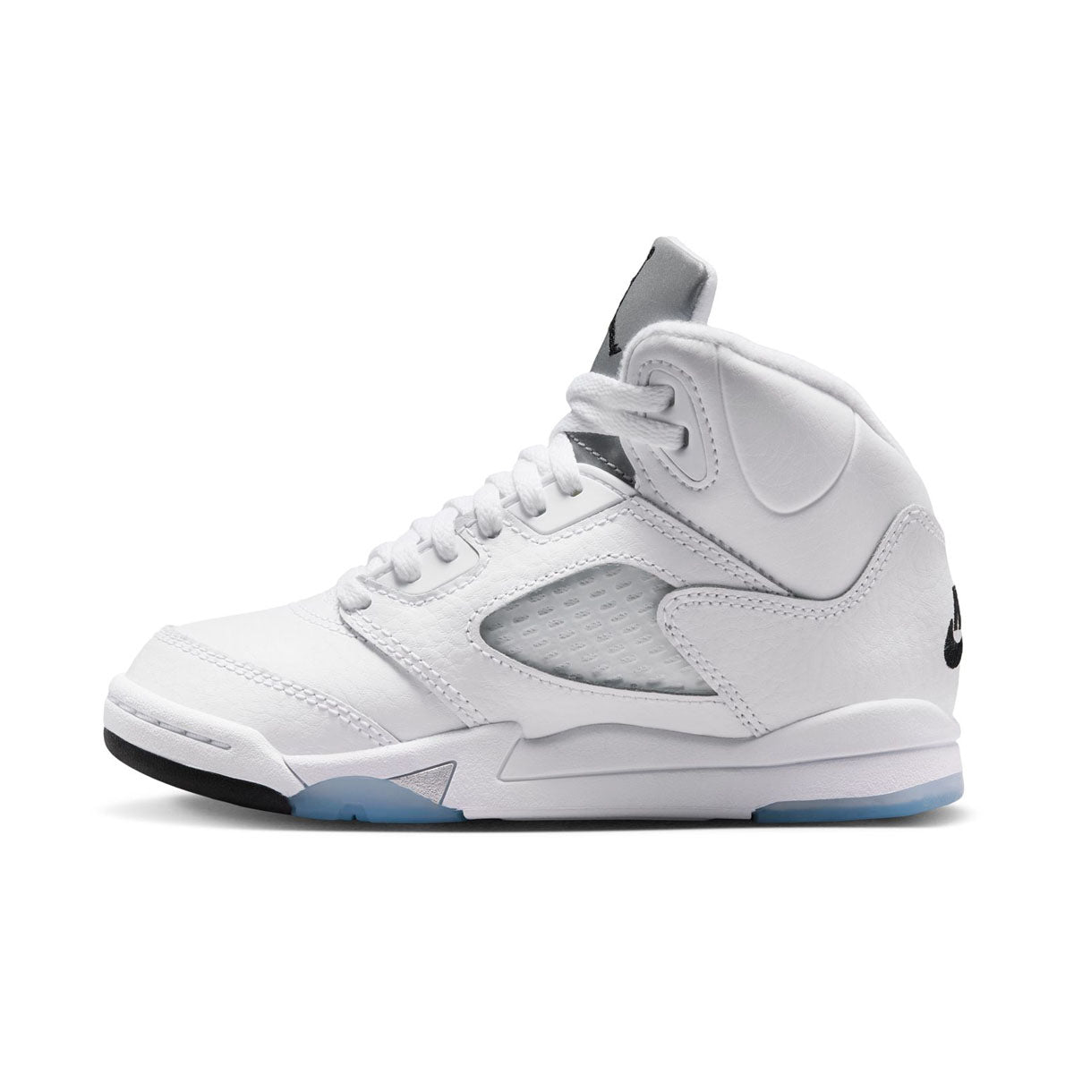 Jordan 5 Retro OG 'White Metallic' Little Kids' Shoes - New Releases