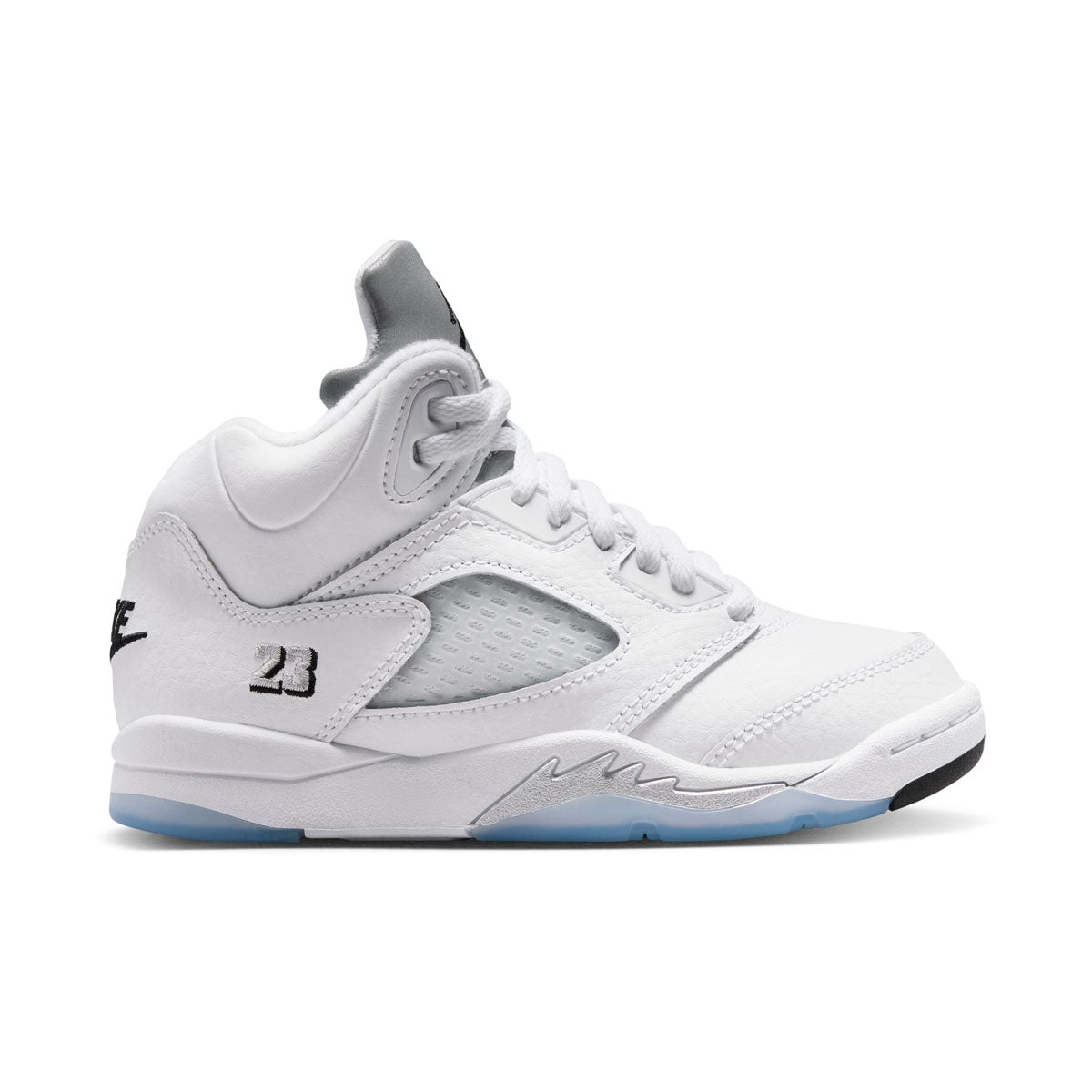 Jordan 5 Retro OG 'White Metallic' Little Kids' Shoes - New Releases