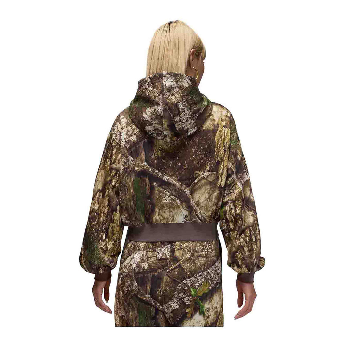 Jordan Brooklyn Fleece Women's Realtree Mod Crop Full-Zip Hoodie - WOMENS JORDAN