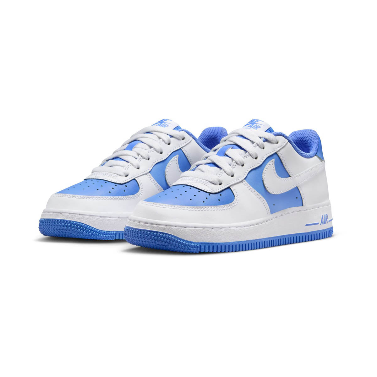 Air Force 1 &#39;White Light Blue&#39; Big Kids&#39; Shoes