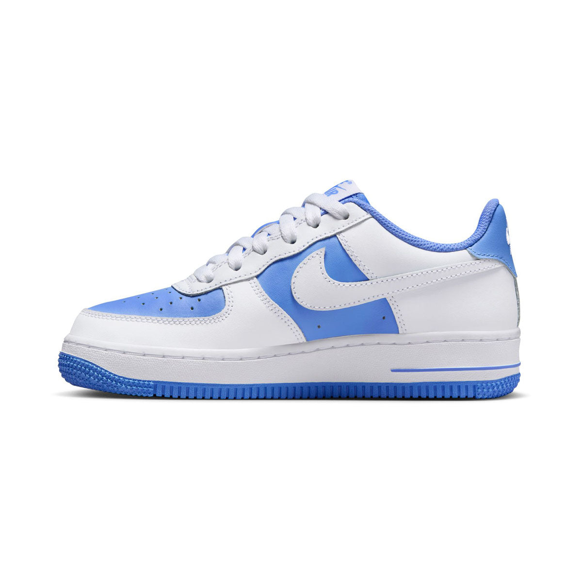 Air Force 1 &#39;White Light Blue&#39; Big Kids&#39; Shoes