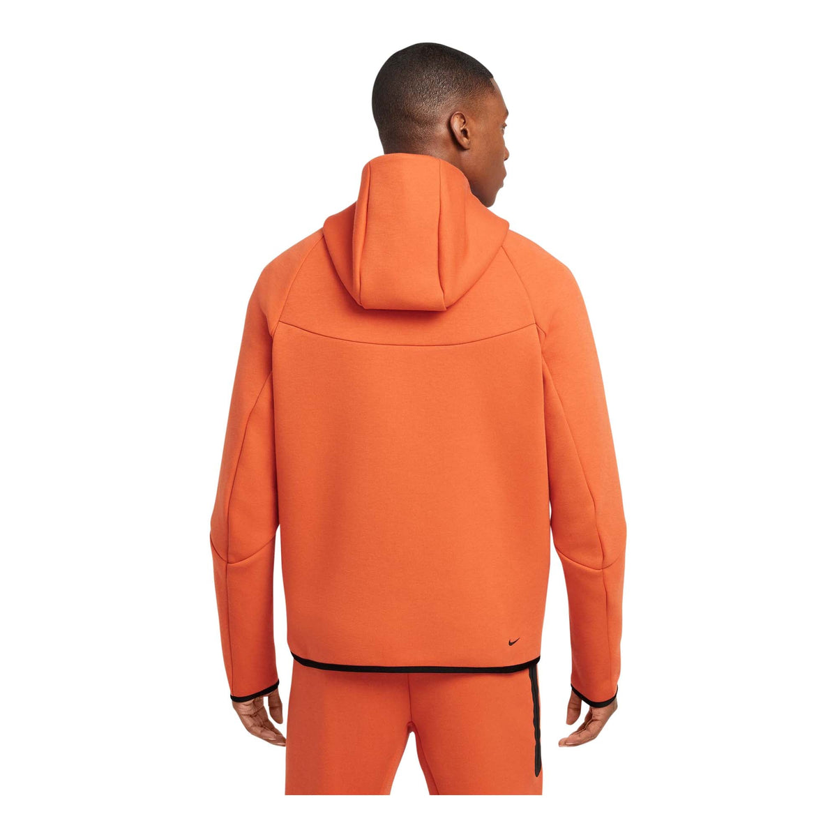 Nike Tech &#39;Orange&#39; Men&#39;s Full-Zip Windrunner Hoodie