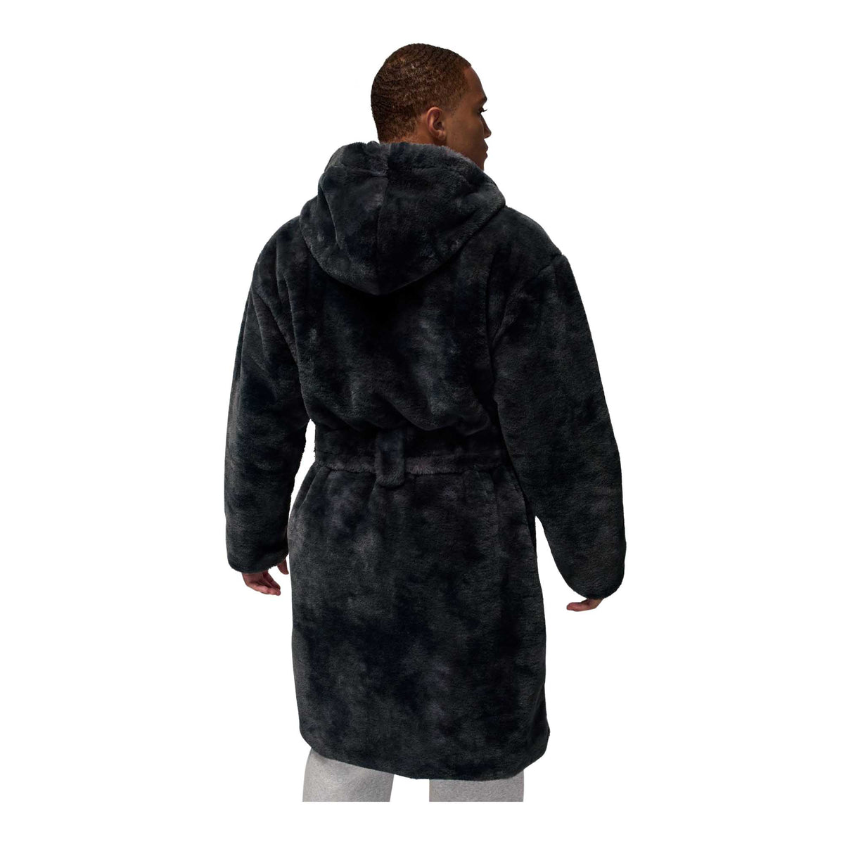Jordan Brooklyn Men's Faux Fur Robe - Clothing