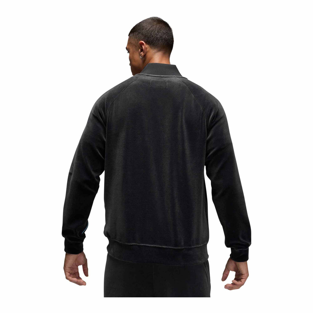 Jordan Brooklyn Men's Velour Track Jacket - Clothing