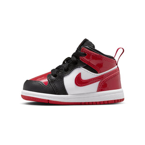 Jordan 1 Mid SE 'Bred Toe' Baby/Toddler Shoes