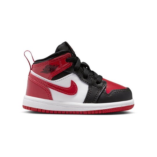 Jordan 1 Mid SE 'Bred Toe' Baby/Toddler Shoes