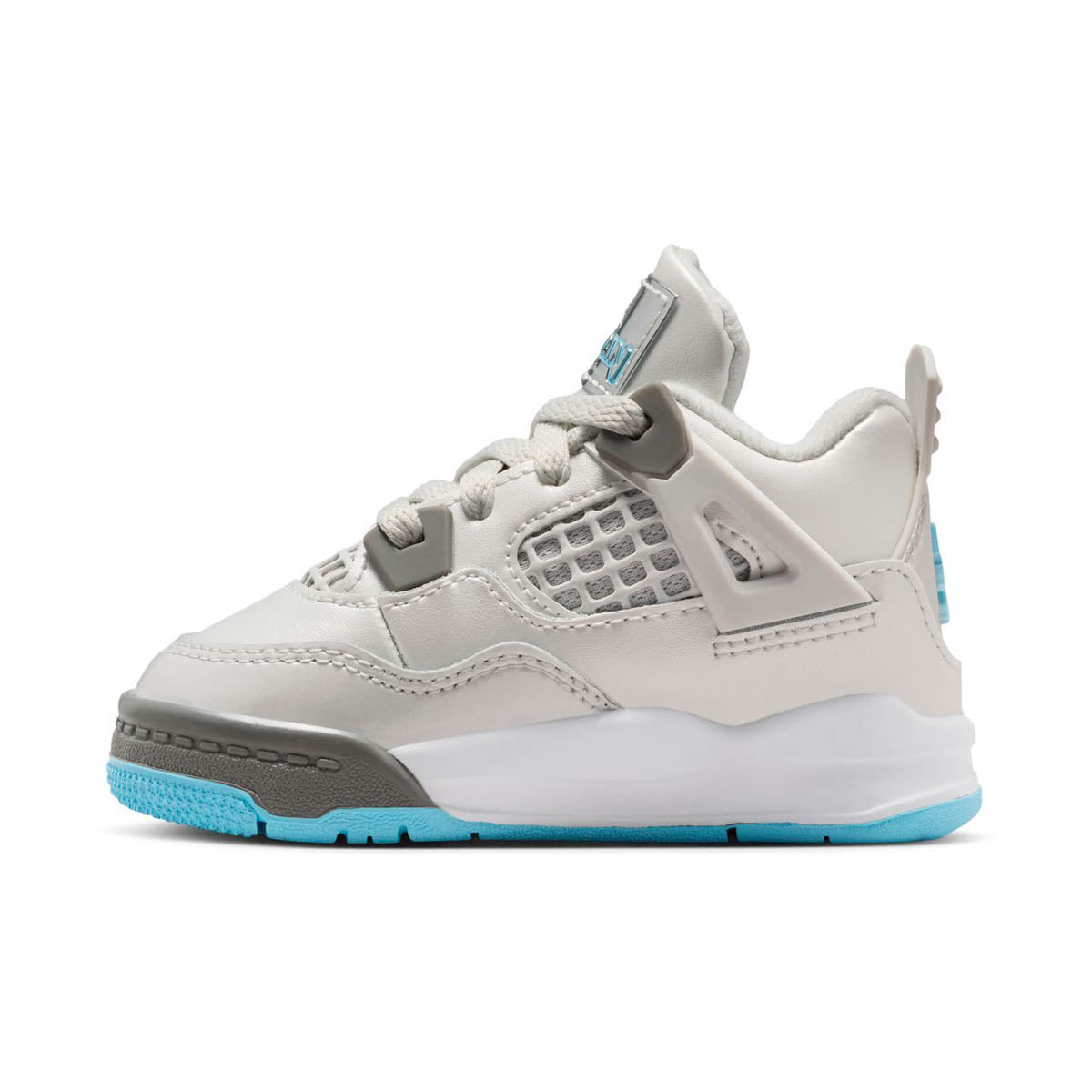 Jordan 4 Retro 'Photon Dust Blue Chill' Baby/Toddler Shoes - Kids Casual: Kids Shoes