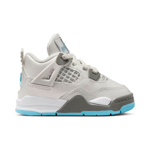 Jordan 4 Retro 'Photon Dust Blue Chill' Baby/Toddler Shoes