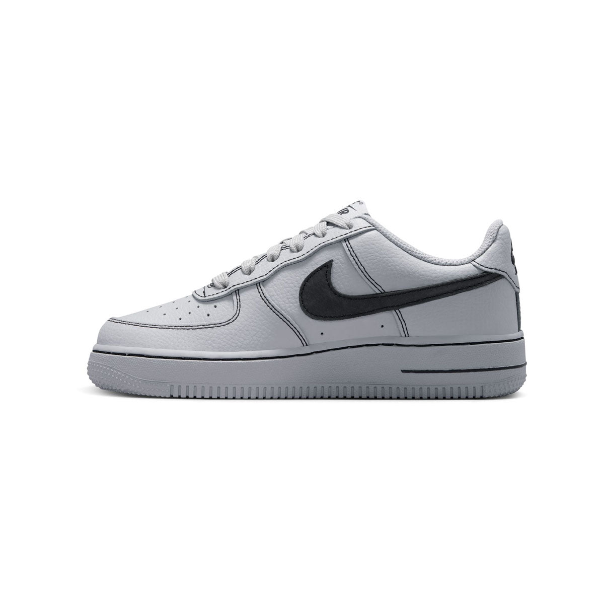 Nike Air Force 1 LV8 Big Kids' 'Wolf Gray Black' Shoes - KIDS