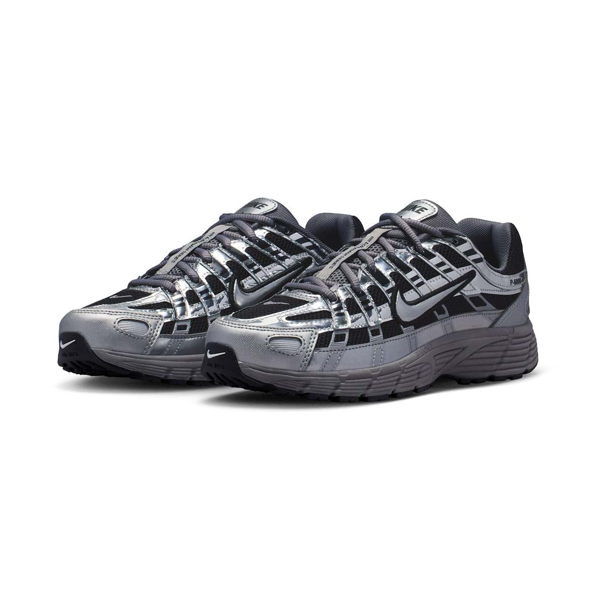 Nike P-6000 'Metallic Silver' Big Kids' Shoes - 