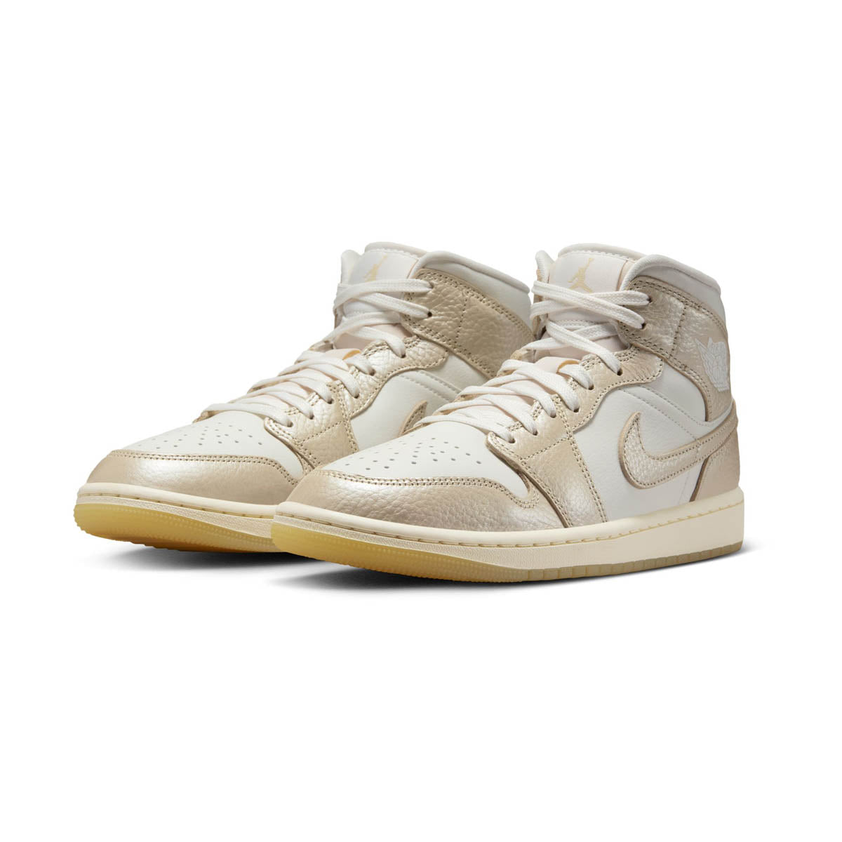 Air Jordan 1 Mid SE 'Metallic Team Gold' Women's Shoes - WOMENS CASUAL