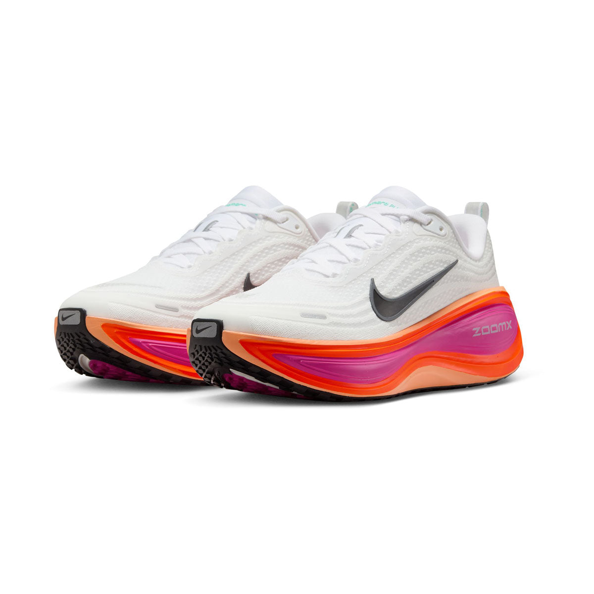 Nike Vomero Plus 'White Fire Pink Hyper Crimson' Women's Road Running Shoes - WOMENS RUNNING