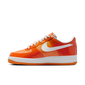 Nike Air Force 1 '07 LV8 'Orange White Patent' Men's Shoes