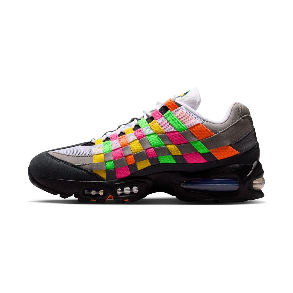 Nike Air Max 95 Big Bubble Woven 'Hyper Pink and Green Strike' Men's Shoes - Exclusive Deals (NRC15)