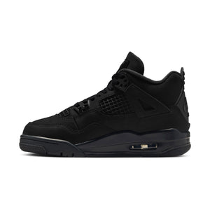 Air Jordan 4 Retro 'Black Cat' Big Kids' Shoes
