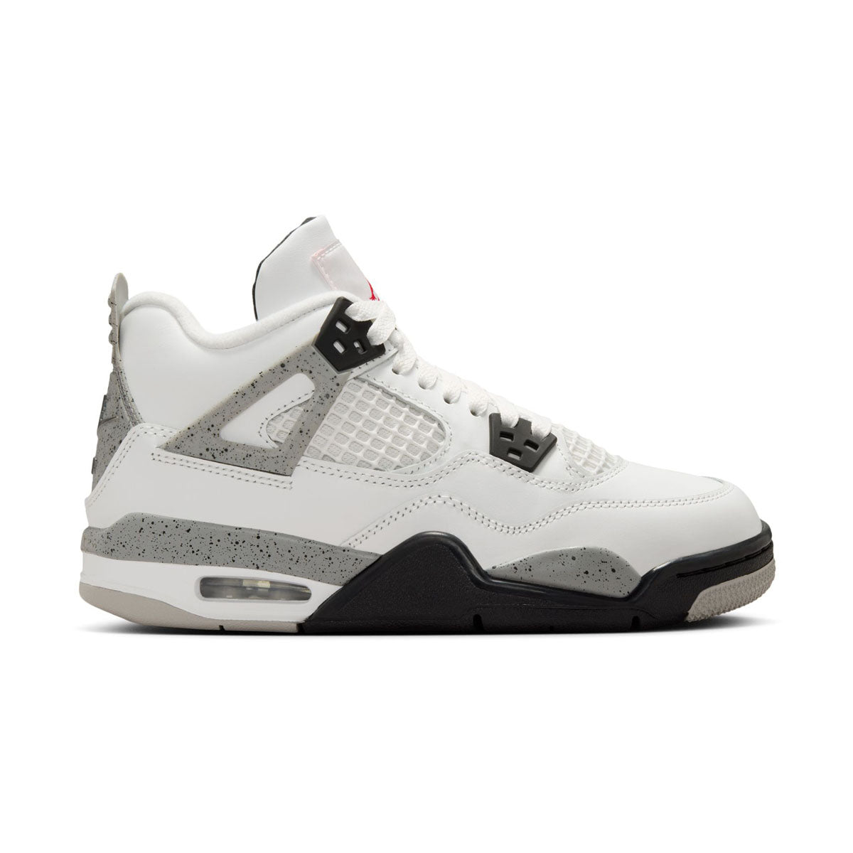 Air Jordan 4 Retro 'White Cement' Big Kids' Shoes - 
