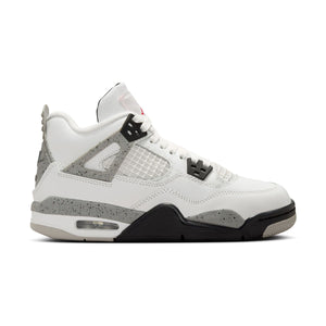 Air Jordan 4 Retro 'White Cement' Big Kids' Shoes