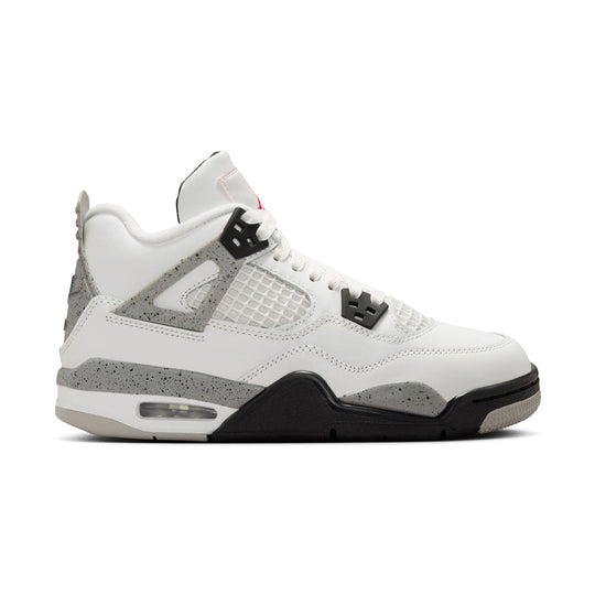 Air Jordan 4 Retro 'White Cement' Big Kids' Shoes