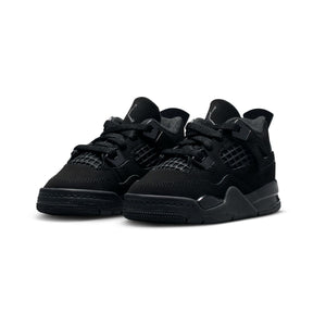 Jordan 4 Retro 'Black Cat' Baby/Toddler Shoes