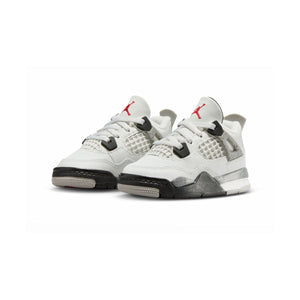 Jordan 4 Retro 'White Cement' Baby/Toddler Shoes