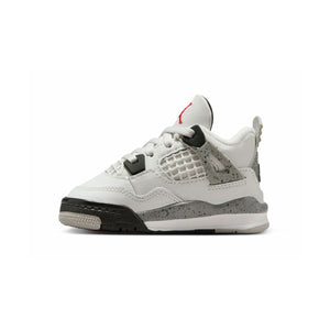 Jordan 4 Retro 'White Cement' Baby/Toddler Shoes
