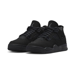 Jordan 4 Retro 'Black Cat' Little Kids' Shoes