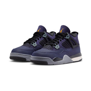 Jordan 4 Retro 'Imperial Purple' Little Kids' Shoes